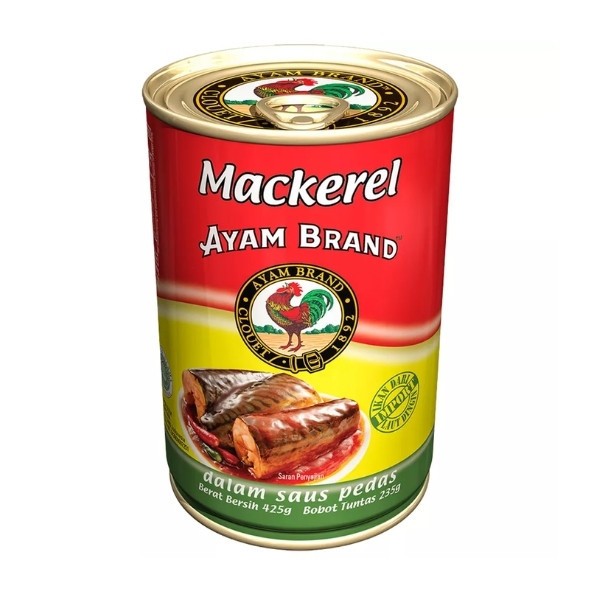 AYAM BRAND SPICY MACKEREL 425 GR