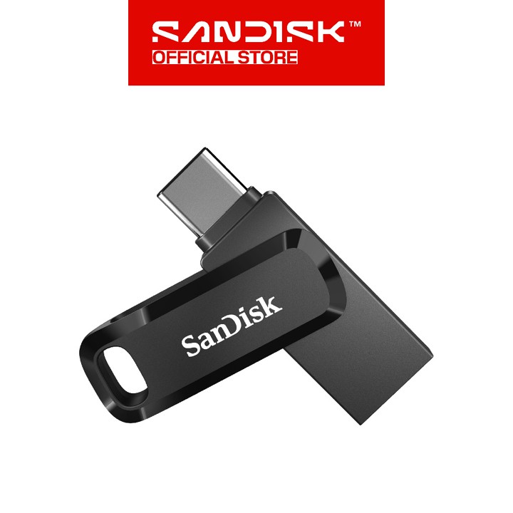 SANDISK Ultra Dual Drive GO OTG Type-C 256GB USB 3.2 - Black