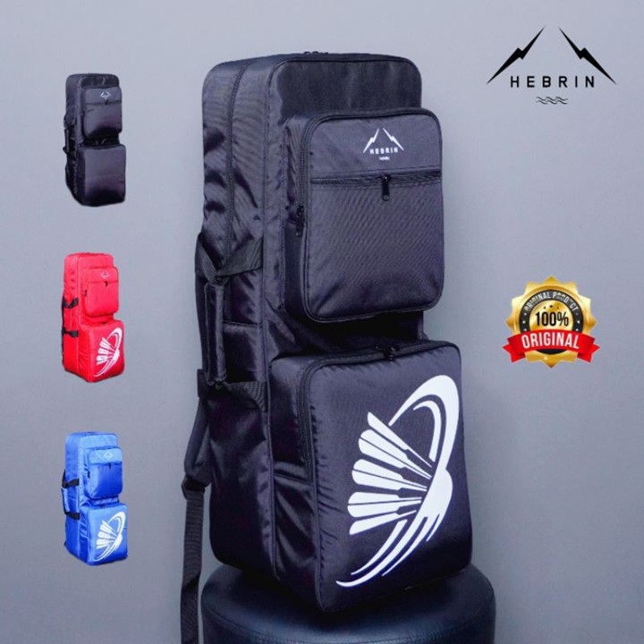 Hebrin store - tas ransel raket badminton alumunium foil - t