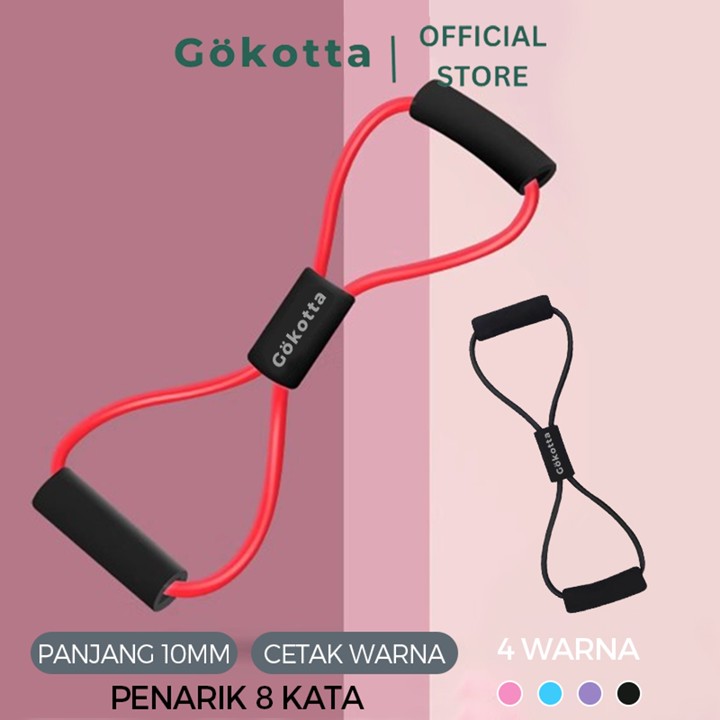 GOKOTTA Yoga Stretch Rope Resistance Bands