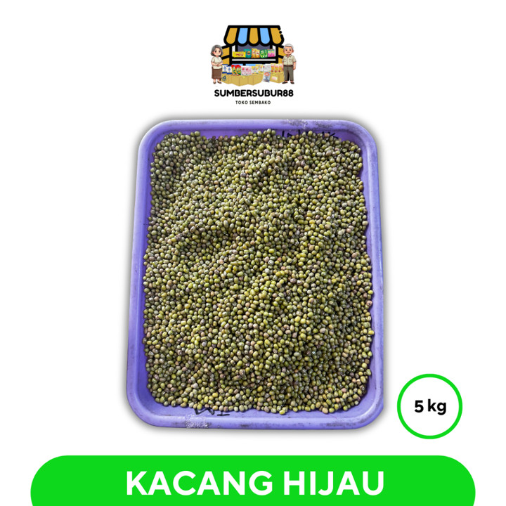 KACANG HIJAU 5KG - Kualitas Baik