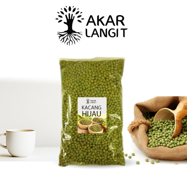 1Kg Kacang Hijau Kualitas Super| Kacang Hijau Untuk bubur