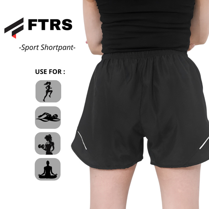 FITRAS - Sport Pants Wanita Gym Running Parasit Premium