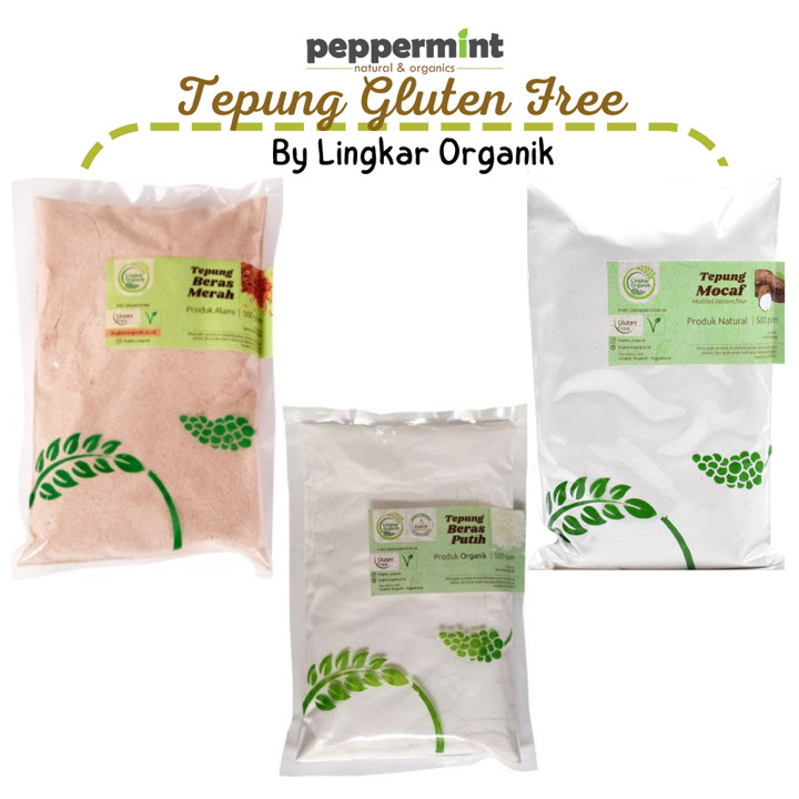 Lingkar Organik Aneka Tepung Gluten Free / MPASI (500 gram)