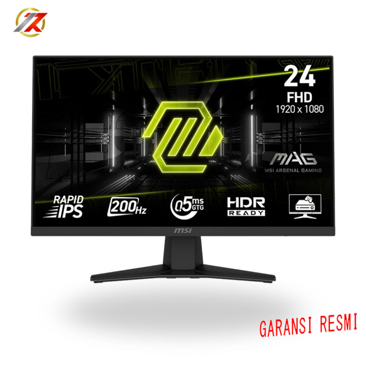 MONITOR MSI MAG244F MAG 244F 24" 24 INCH IPS FHD 200Hz 0.5ms