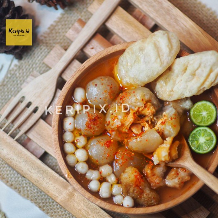 Baso Aci Ayam Suir | Keripix.id