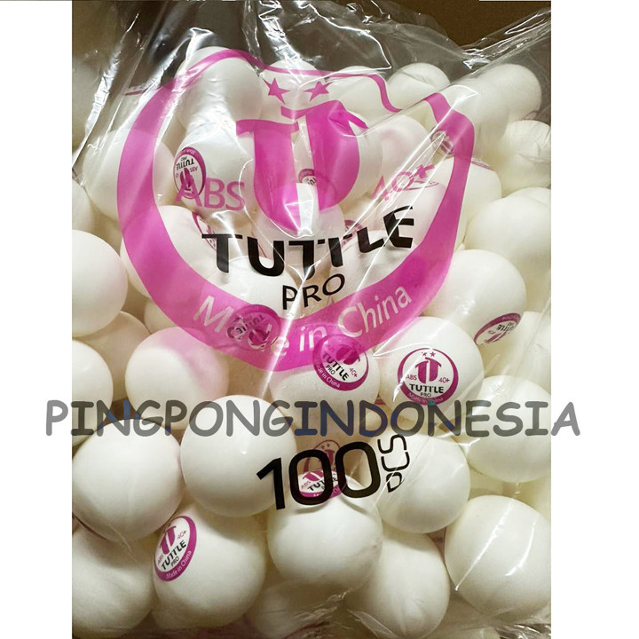 Tuttle PRO Merah Training Balls ABS 40+ 100 - Bola Banyak La