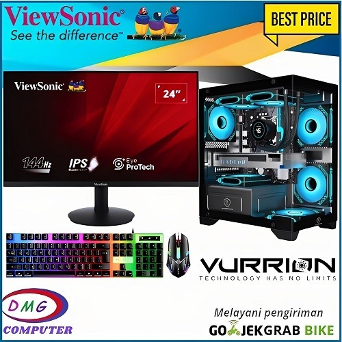 Pc Gaming Lengkap Ryzen 5 5500|VGA RTX 3050 8GB| SSD 256GB l