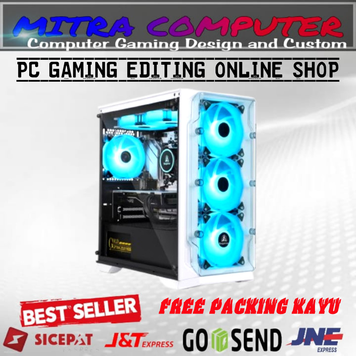 CPU Gaming Editing Core i5 Ram 16GB SSD 512GB Murah Bergaran
