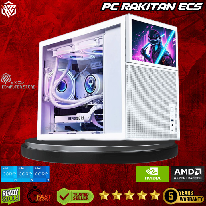 PC Editing Multicam 4K VGA RTX 4060 | Ryzen 7 5700X RAM 16GB