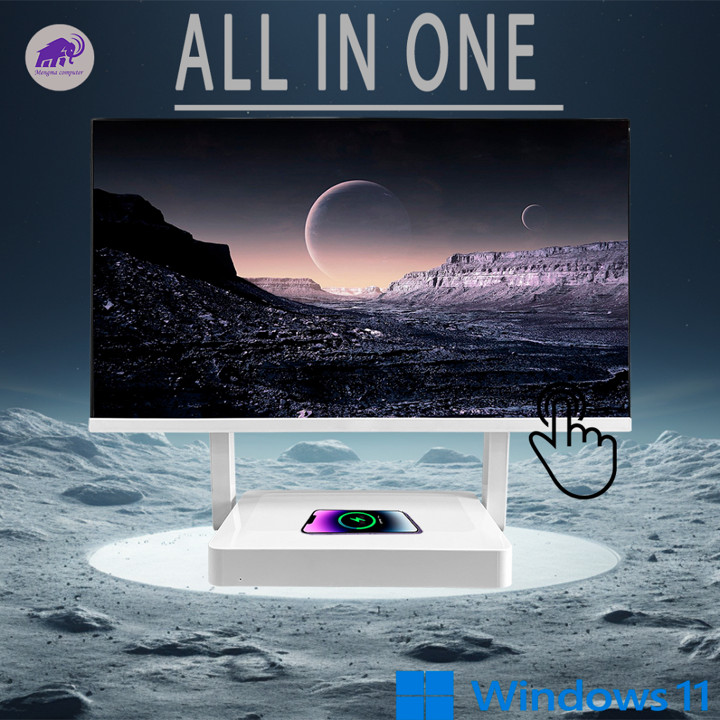 MA [layar sentuh]Komputer All in one PC gaming Core Intel i5