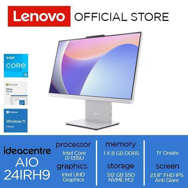 Lenovo IdeaCentre AIO 24IRH9 Core i3-1315U 8GB 512GB SSD W11