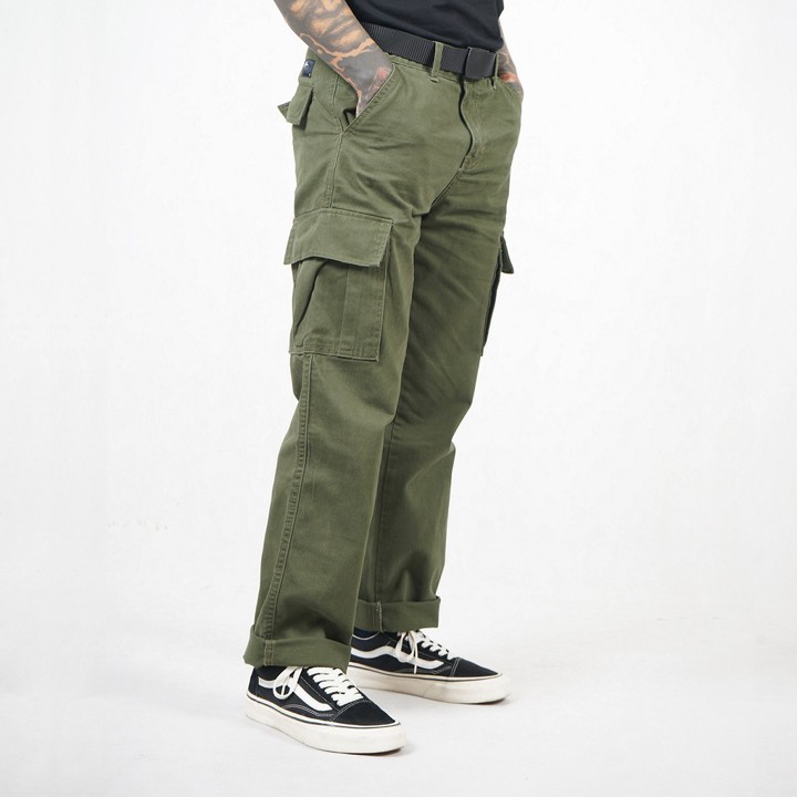 Owners Cargo - Origin Green - Celana Panjang Cargo Pants Hij