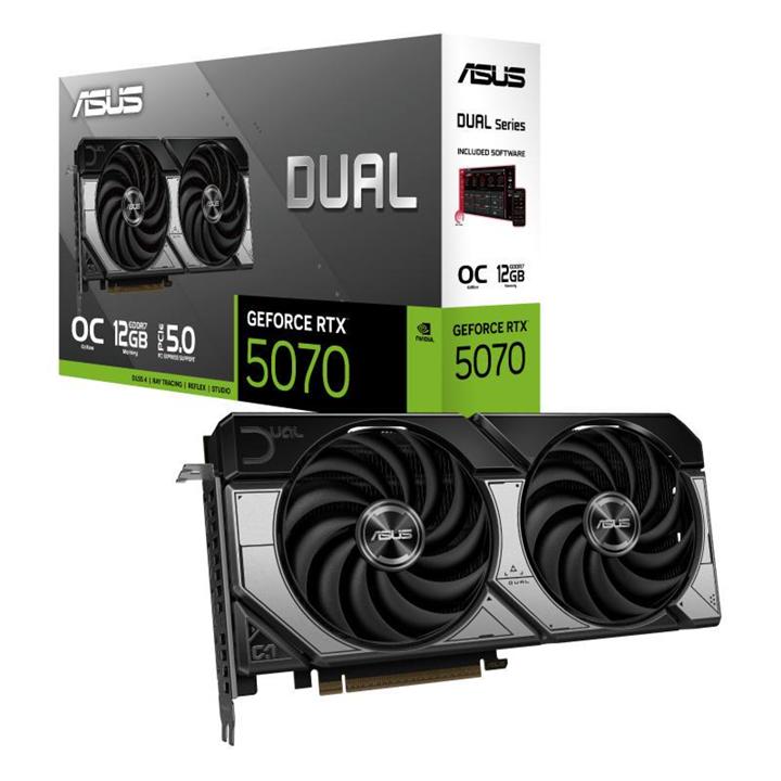 ASUS Dual GeForce RTX 5070 12GB OC Edition