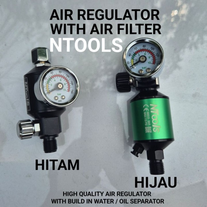 Air Regulator Dengan Air Filter NTOOLS