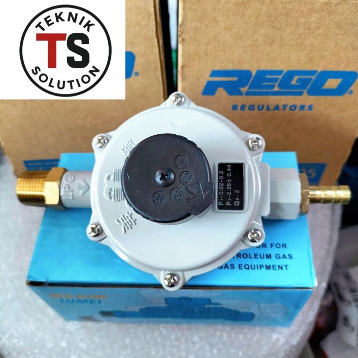 Regulator Low Pressure Lumei RTZ 41/20 + nepel selang gas