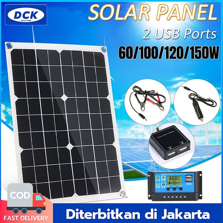 DCK solar panel Solar Charge Controller 60A LCD LED Display 