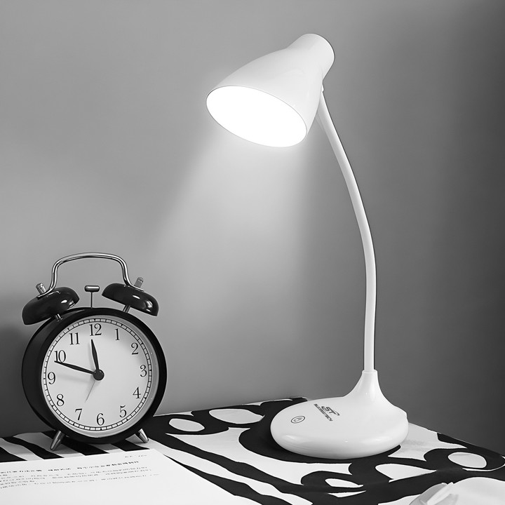 Suksestech Lampu Belajar Bawahan Bulat lampu meja LED 3 Caha