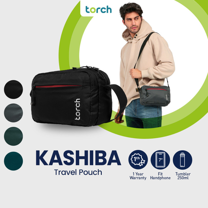 TORCH Kashiba 3 Liter Tas Selempang Bahu Pria Wanita Unisex 