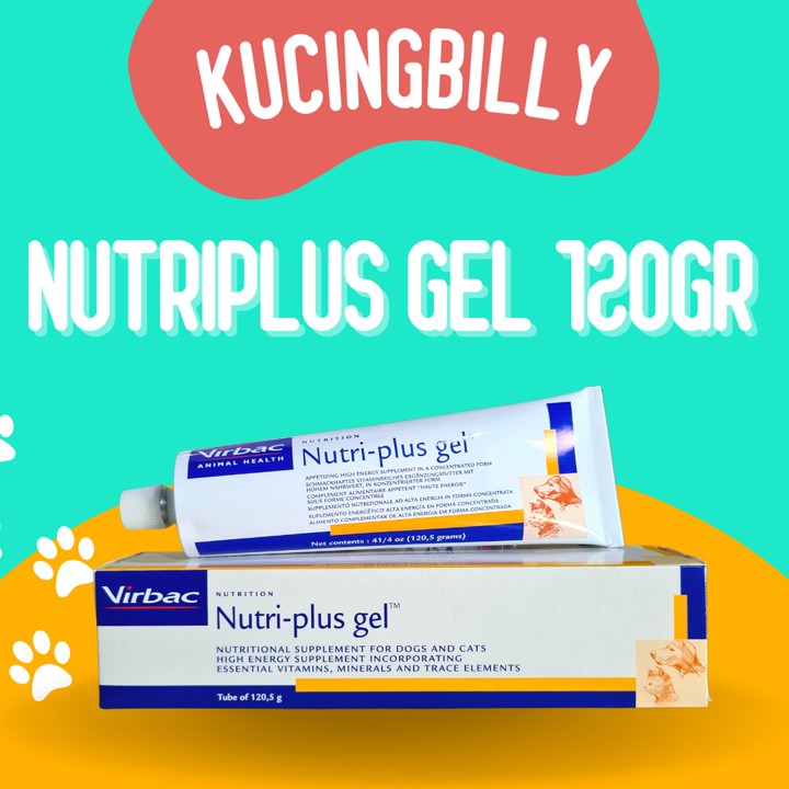 Nutriplus Gel 120.5gr Vitamin Kucing Anjing Multivitamin
