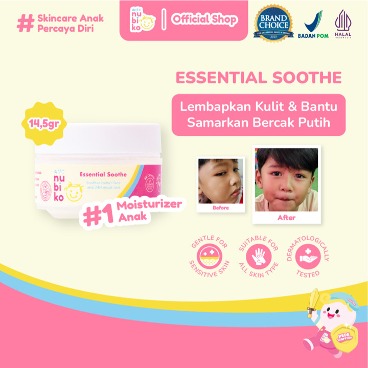 Nubiko Essential Soothe 14,5gr dengan 8x Ceramide Niacinamid