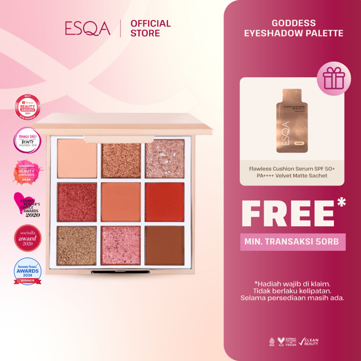 ESQA Goddess Eyeshadow Palette