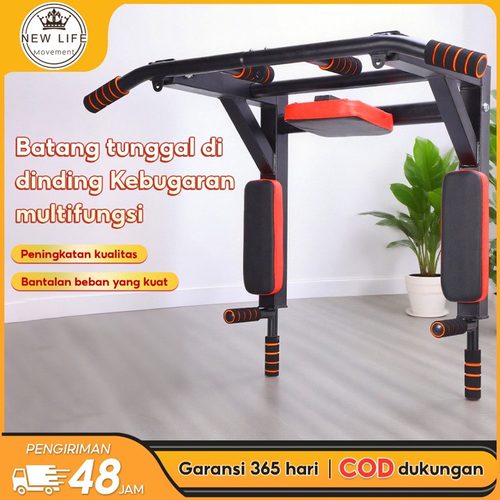 Adjustable Pull Up Bar Multifunctional Wall Mounted Pull Up 