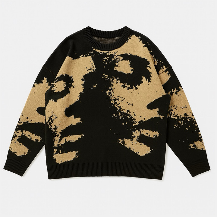 Produsen Rajut Bandung- Sweater Rajut Pria Wanita Motif Waja