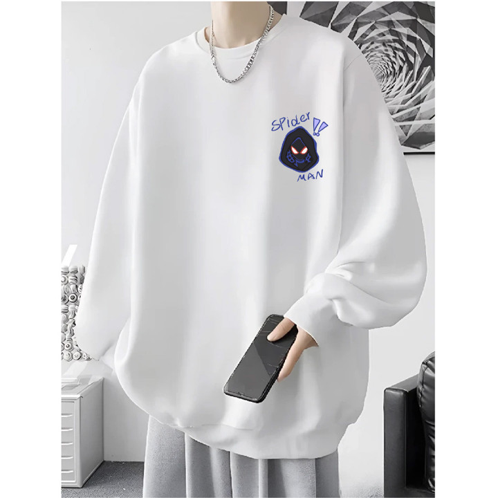 FENJACK Sweater Basic SPIDERMAN ( Sablon ) Size M-XXL - unis