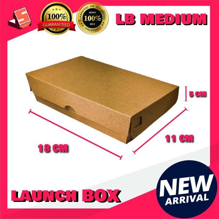 Lunch Box DPaper M / Paper Lunch Box Medium / Bahan Paling t