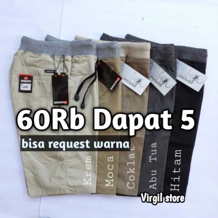 TURUN HARGA CELANA CHINOS CHINO PENDEK RIP JUMBO PRIA DEWASA