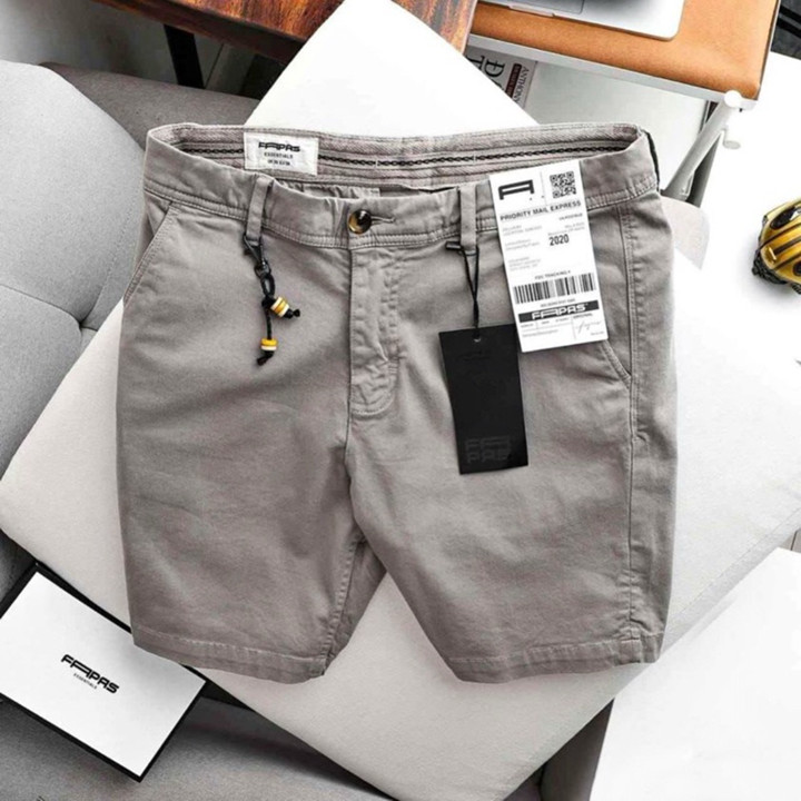 Celana Chino Pendek Pria Catton Stretch Slimfit