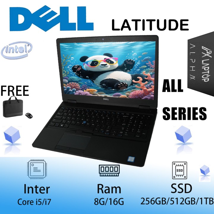 Laptop Dell Latitude Core i5 / i7 / RAM 8GB / 16GB Notebook 
