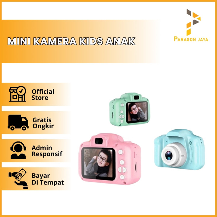 Mini Kamera Kids Anak Camera Kid Action Cam Camera Digital H