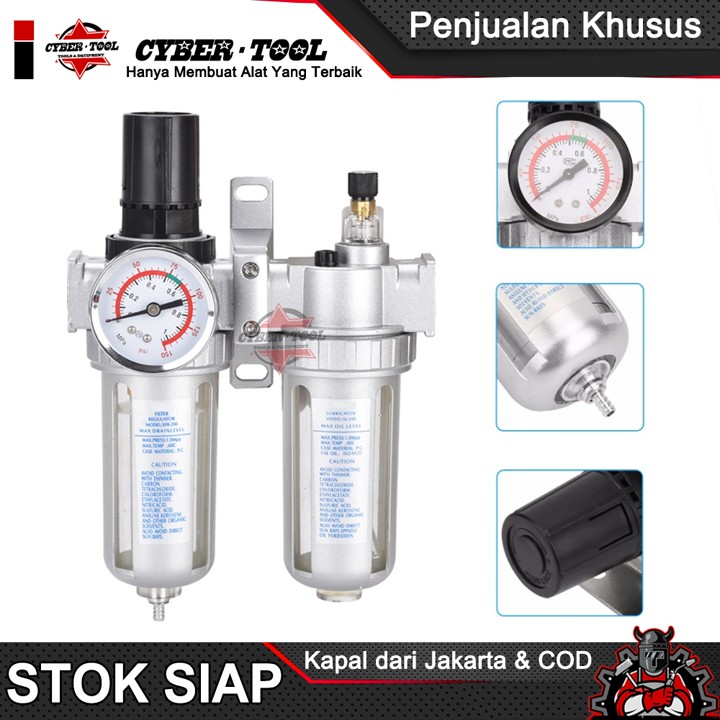 Air Filter Regulator SFC200 Double SFC400 Double