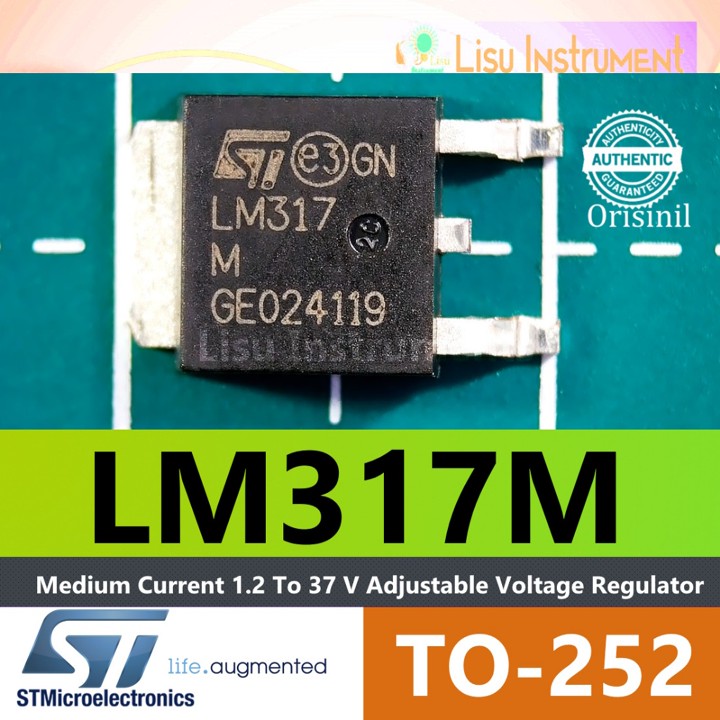 LM317M Medium Current Adjustable Voltage Regulator LM317 TO-