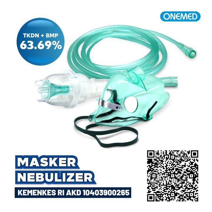 Masker Nebulizer Set OneMed