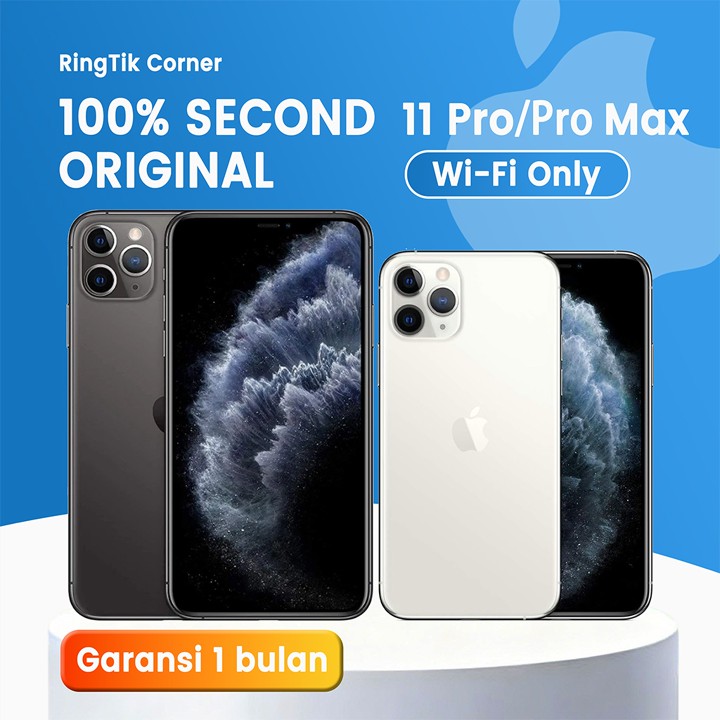 IPHONE 11 PRO/11 PRO MAX (WIFI ONLY) Variasi Khusus 64GB/256
