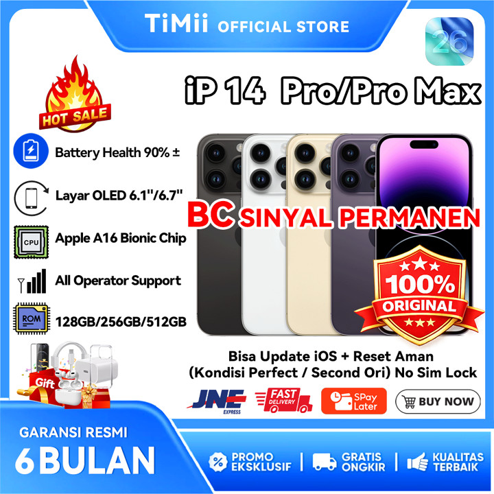 BC iPhone 14 Pro / 14 Pro Max Second inter Normal 128GB 256G