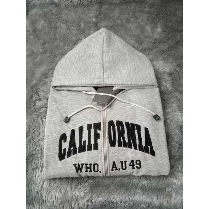 Jaket Hoodie  WHO.AU California Abu Zipper Jaket Hoodie STM 