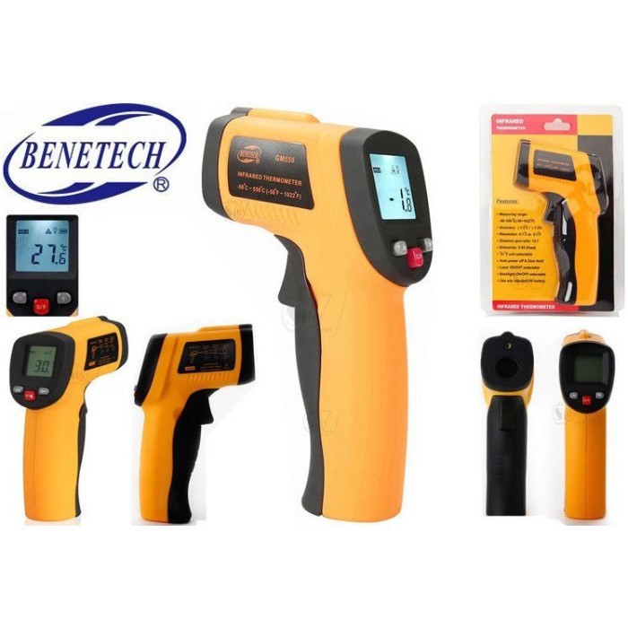 Benetech GM550 Infrared Thermometer ORIGINAL Termometer Gun 
