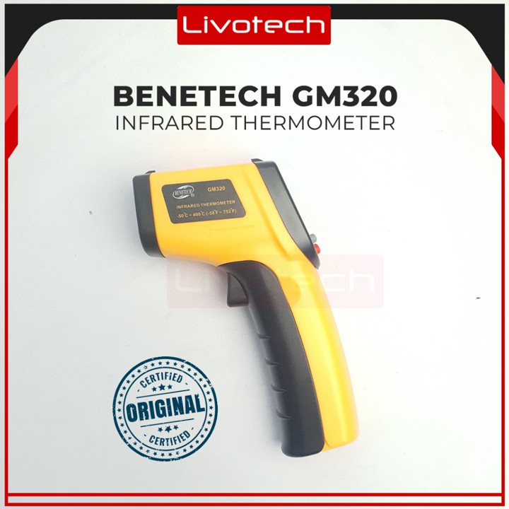 LIVO original BENETECH [UPGRADE VERSION] GM320 Termometer Di