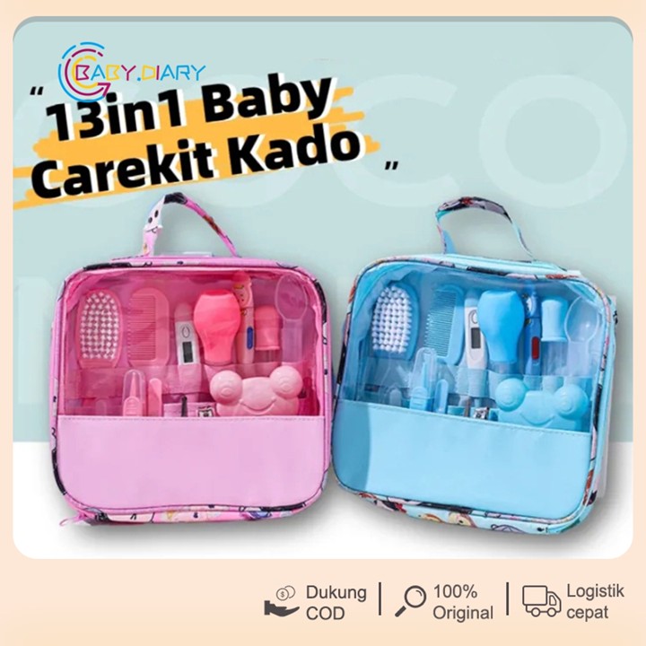 [COD] Baby Care Kit Set 13 In 1/ Gunting Kuku Bayi /Perlengk