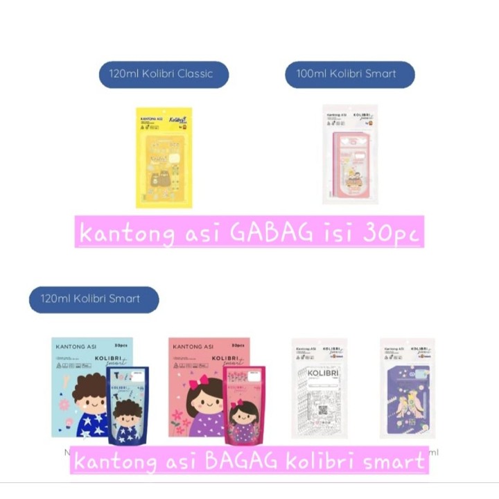 GABAG KANTONG ASI kolibri smart isi 30pc