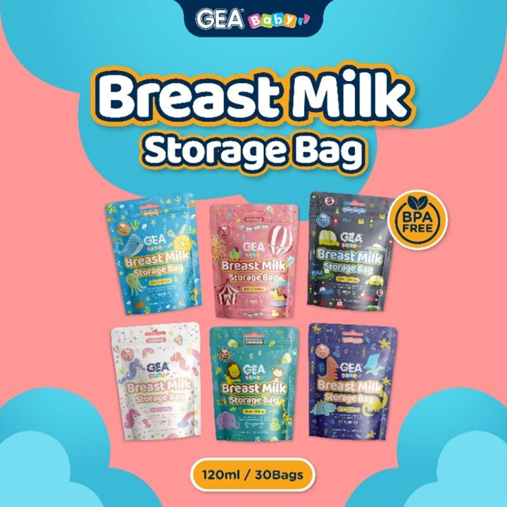 ❤BabyYank❤ GEA BABY Kantong Asi 120ml isi 30 pcs