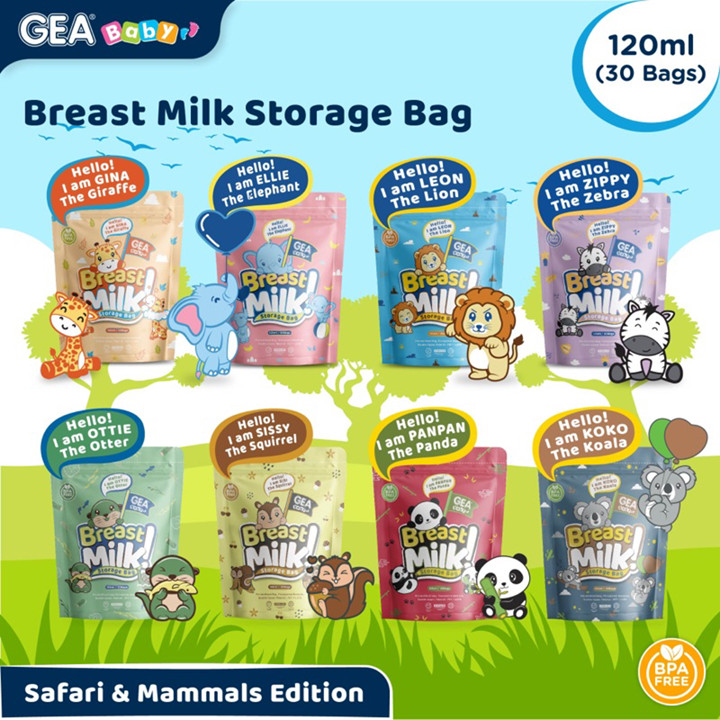 Makassar [HARGA PROMO] GEA Baby Kantong Asi / Milk Bag Safar