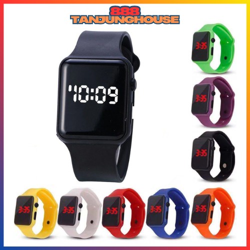 TJH JAM TANGAN LED DIGITAL FASHION KIDS & TEENAGER REMAJA DI