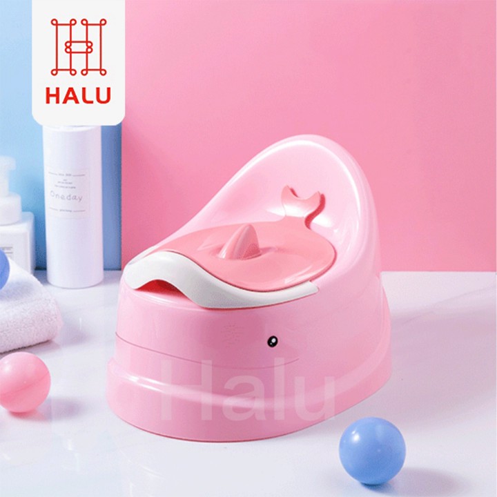 HALU Anak Potty Toilet Training Portable Pispot Anak Latihan