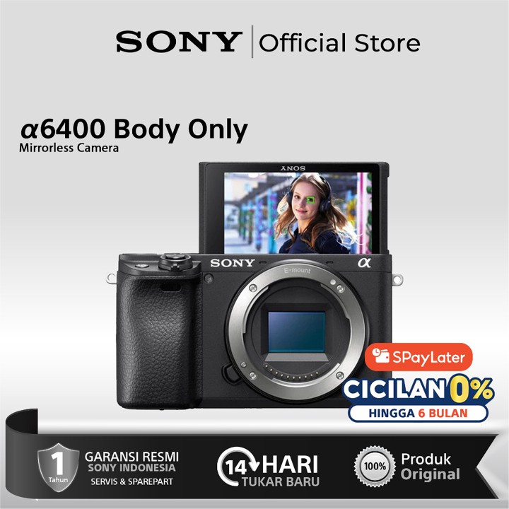 SONY ALPHA A6400 Body Only / E-Mount APS-C Camera / ILCE-640
