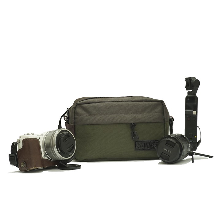 Tas Kamera  Mirrorless dan DSLR Salvo Model Pouch Selempang 